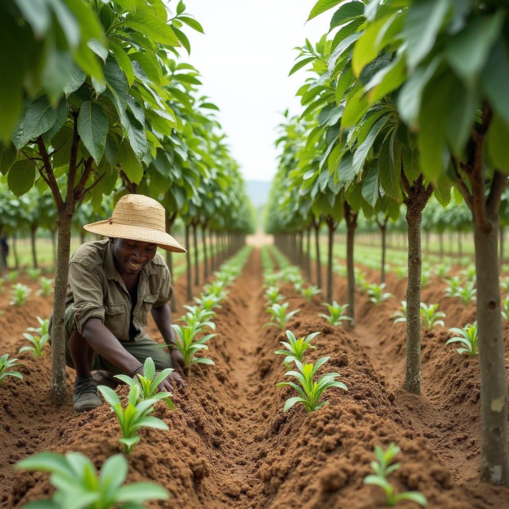 Eto agroforestry alagbero ni Iwọ-oorun Afirika